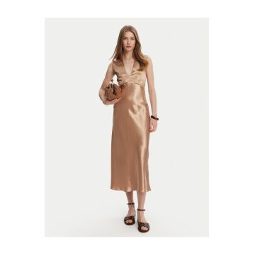 Rochie de cocktail -  maro