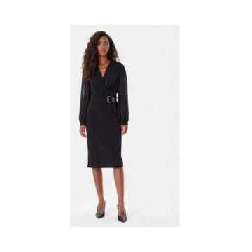 Rochie de cocktail -  neagra - 100% poliester -