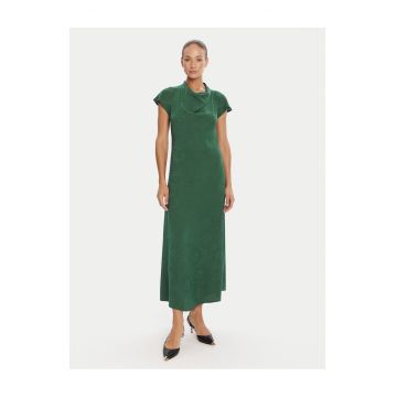 Rochie de cocktail -  verde - lunga