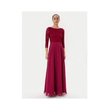 Rochie de seara dama -  visiniu