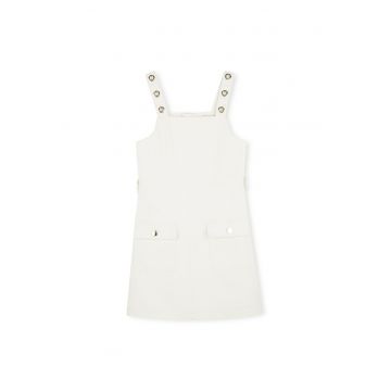 Rochie de zi fete  ecru