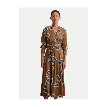 Rochie de zi  maro -