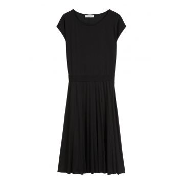 Rochie de zi -  neagra - din material usor