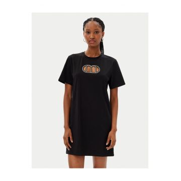 Rochie de zi -  neagra - fabricata din material de calitate