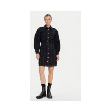 Rochie din denim -  bleumarin - 100% bumbac reciclat -