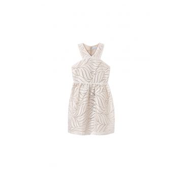Rochie eleganta fete -  Bej -