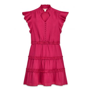 Rochie evazata cu decolteu in V