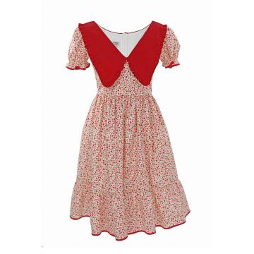 Rochie evazata cu imprimeu floral Luanna - Multicolor