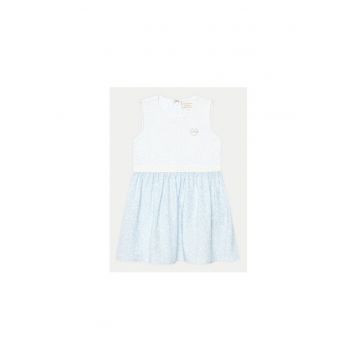 Rochie fara maneci cu decolteu rotund