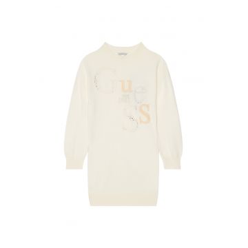 Rochie fete -  Tricot - Bej