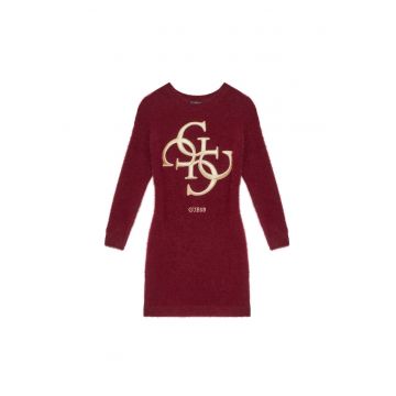 Rochie fete -  Tricot - Rosu