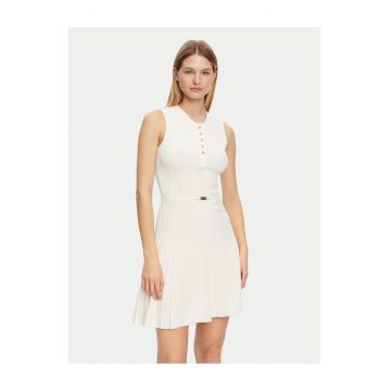 Rochie -  tricotata - ecru