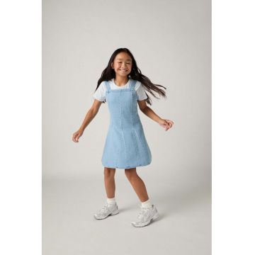 Sarafan din denim - Albastru deschis