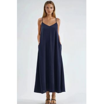 Rochie -  Bleumarin - Poliester