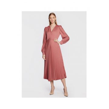 Rochie casual de dama  roz -