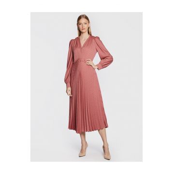 Rochie casual de dama  roz -