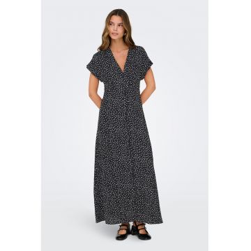 Rochie cu decolteu in V Nova - Negru