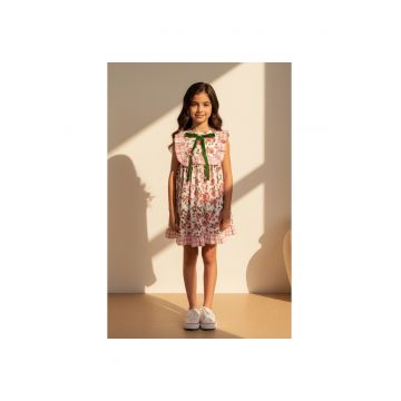 Rochie cu imprimeu floral - Multicolor