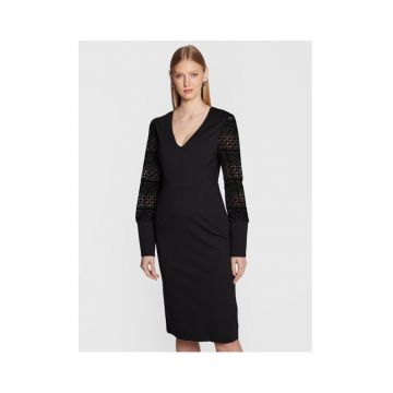 Rochie de cocktail  222TT2180 - negru