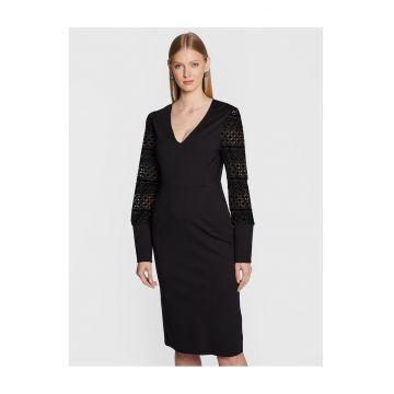 Rochie de cocktail  222TT2180 - negru