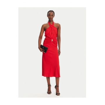 Rochie de cocktail dama  rosu
