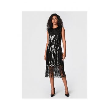 Rochie de cocktail pentru femei  negru -