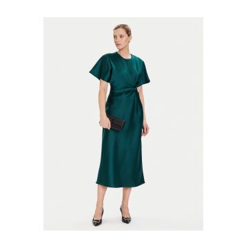 Rochie de cocktail  verde - fabrica usoara -