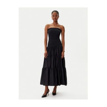 Rochie de seara dama  neagra - fabricata din material de calitate