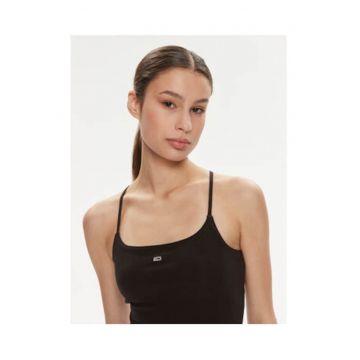 Rochie de vara Dama -  Negru - bumbac si elastan