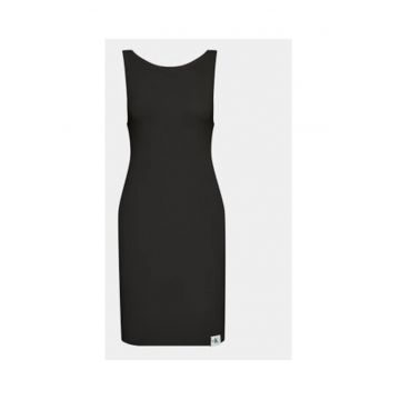 Rochie de vara -  negru - 74% viscoza - 22% poliamida - 4% elastan