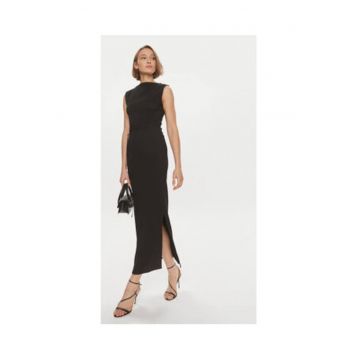 Rochie de vara -  negru - material sintetic -