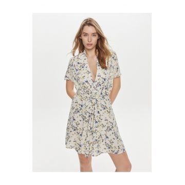 Rochie de zi pentru femei  ecru -