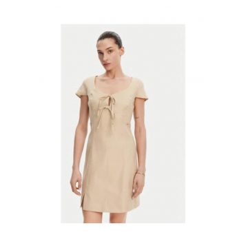 Rochie din amestec de in