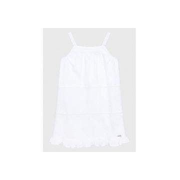 Rochie fete -  190522 - Alb - Bumbac