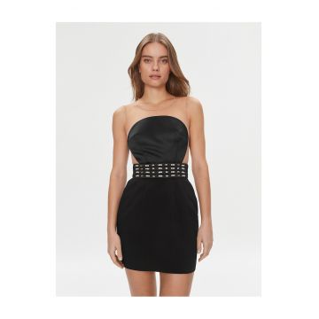 Rochie mini de cocktail dama  negru
