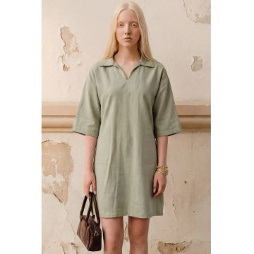 Rochie Mini -  Guler Polo - Verde - In