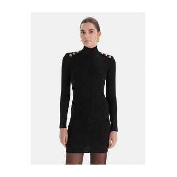 Rochie tricotata de dama  neagra