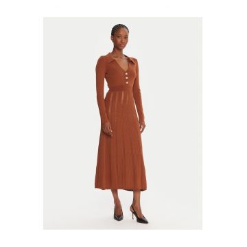 Rochie tricotata  maro