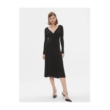 Rochie tricotata  negru - Negru