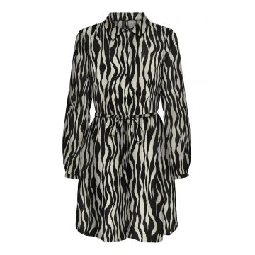 Rochie camasa de dama  negru -