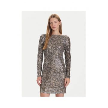 Rochie casual dama  maro - fabric moale