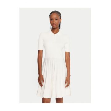 Rochie casual de dama  ecru