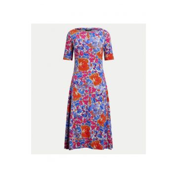 Rochie casual de dama  multicolora