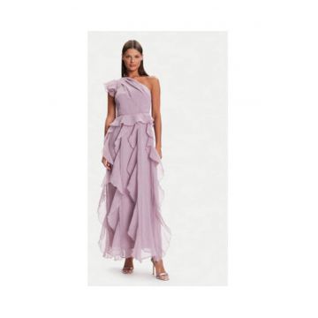 Rochie cocktail Dama -  violet - 100% poliester reciclat -