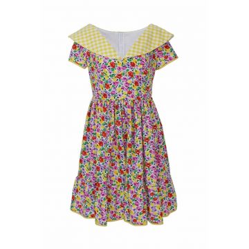 Rochie cu imprimeu floral Ines - Multicolor