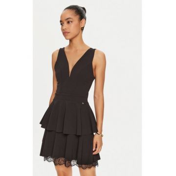 Rochie dama -  304898310 - Poliester - Negru - Negru