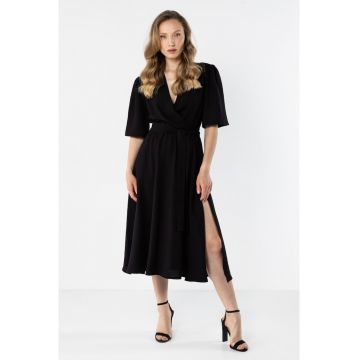 Rochie dama -  nylon - negru