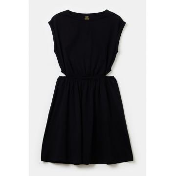 Rochie de bumbac cu decupaje