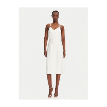 Rochie de cocktail dama  alb