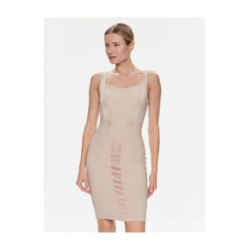 Rochie de cocktail de dama Marciano Guess - bej